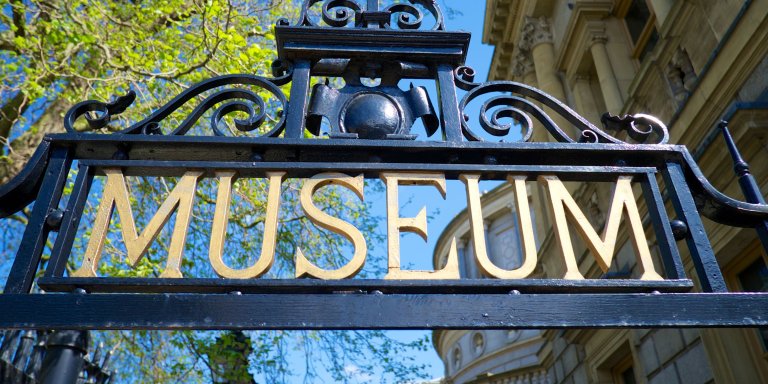 National Museum of Ireland sign